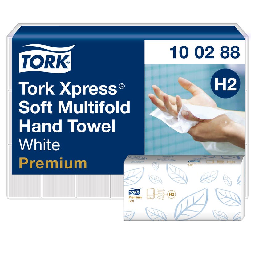 Pappershandduk Tork H2 Premium