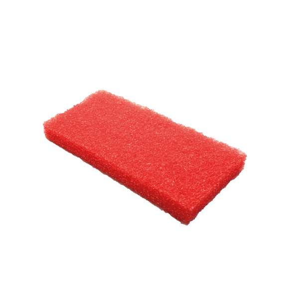 Skurblock Röd 11X25cm styck