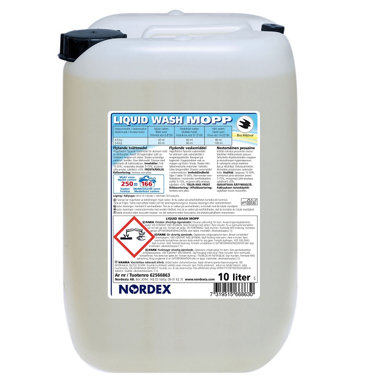 Mopptvättmedel Nordexia Liquid Wash 10L