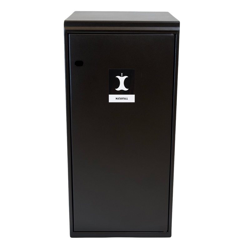 Sorteringskärl 125l Källsortingskärl med lock utan hål