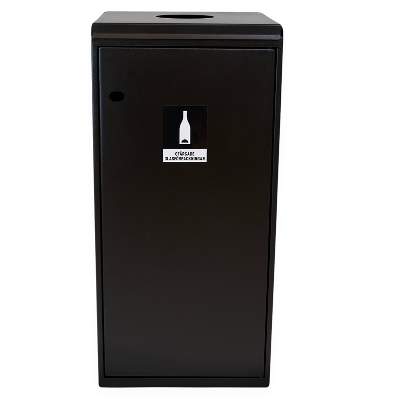 Sorteringskärl 125l Källsortingskärl med runt hål