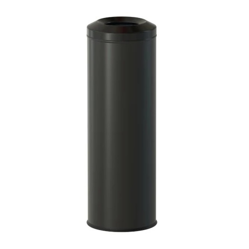 Avfallskärl Fireguard 30l Svart Brandskyddande