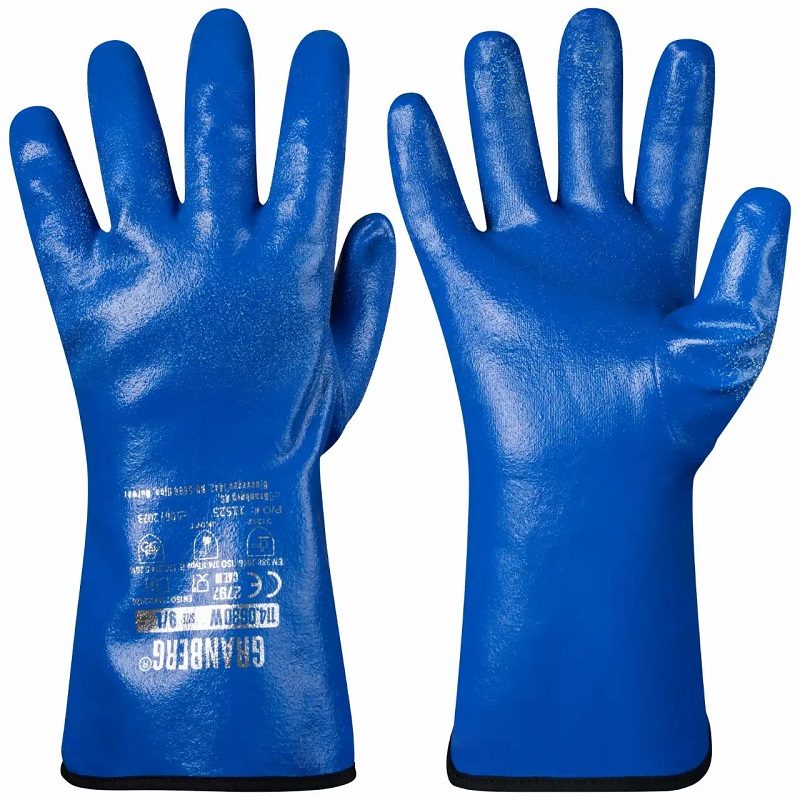 Kemikaliehandske Nitril Granberg 0630W Storlek 7