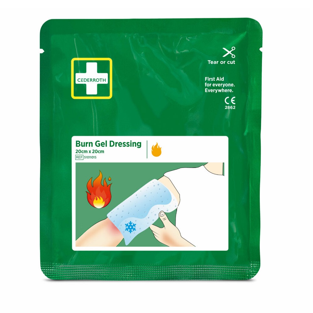 Cederroth Brännskadekompress Burn Gel 20x20