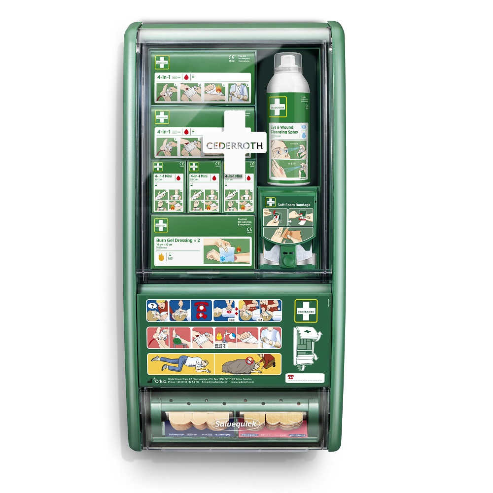 Cederroth Första Hjälpen Station First Aid