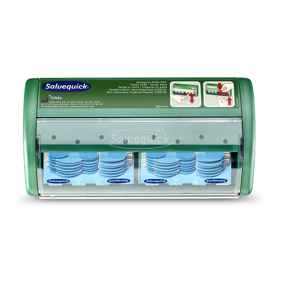 Salvequick Plåsterautomat Blue Detectable